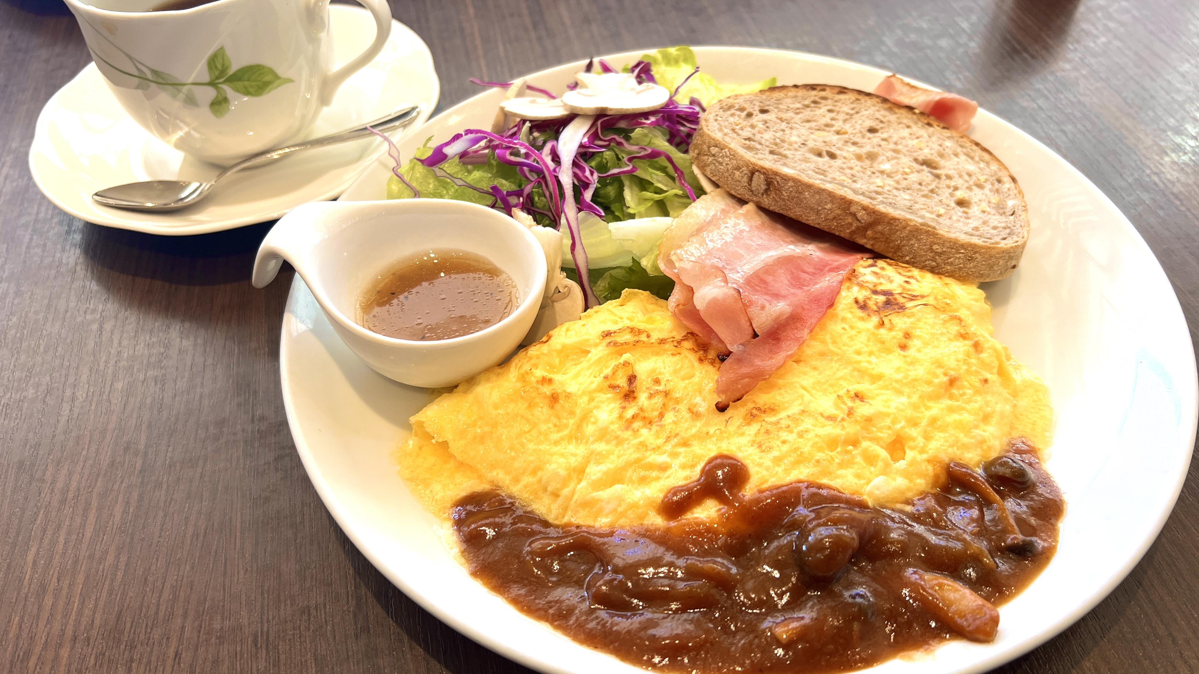 高倉町珈琲店ふわふわスクランブルエッグ