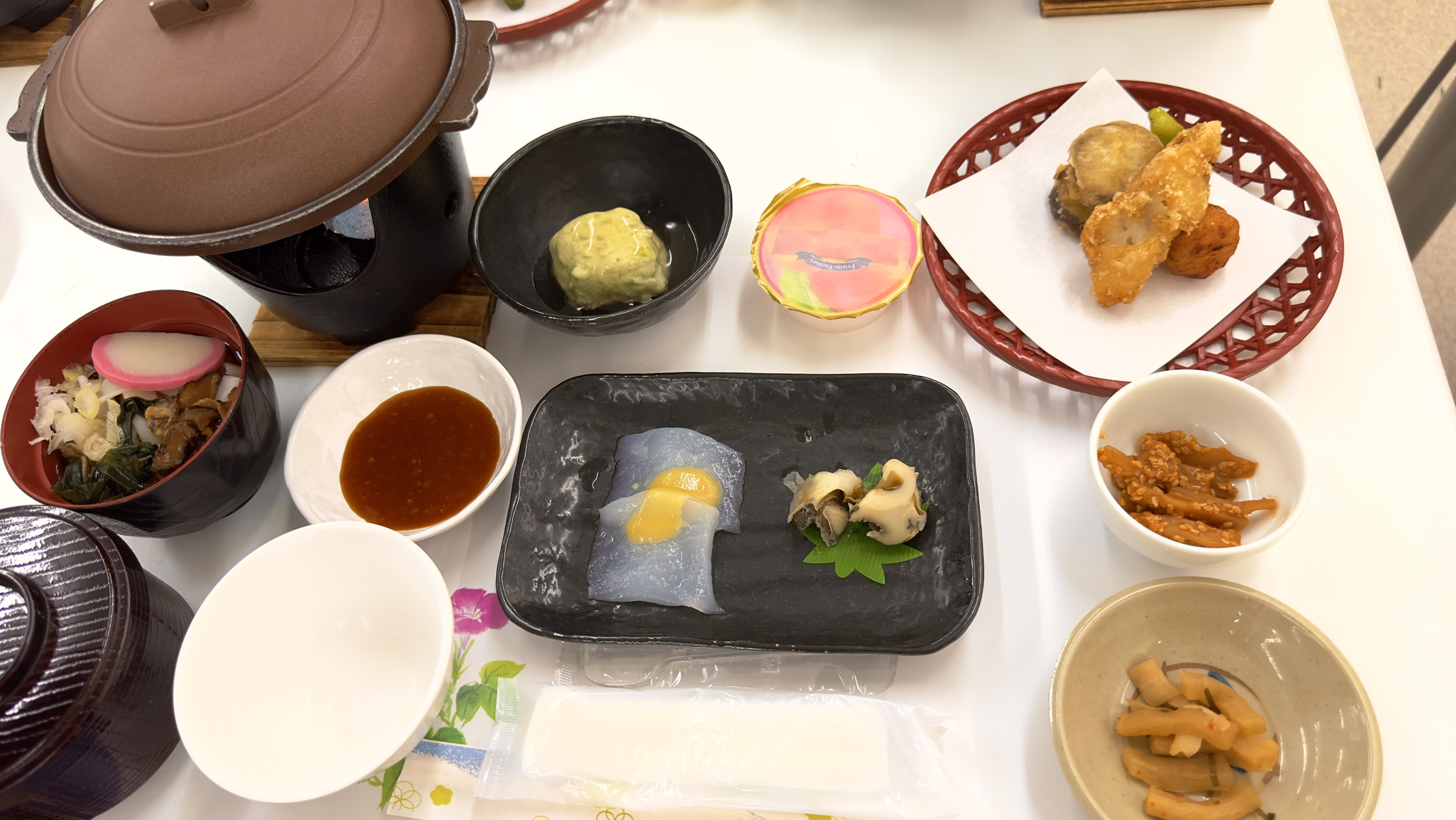 里の駅いちのみや特選牛陶板焼き御膳の昼食