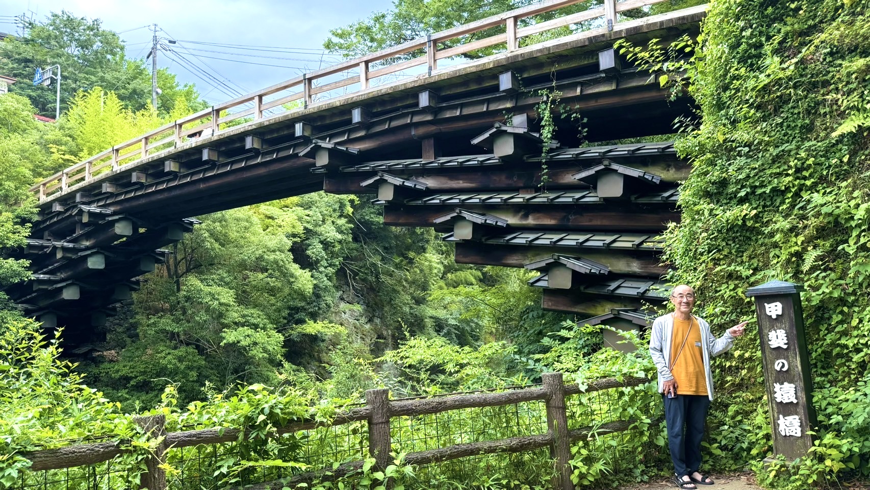 日本三奇橋 猿橋