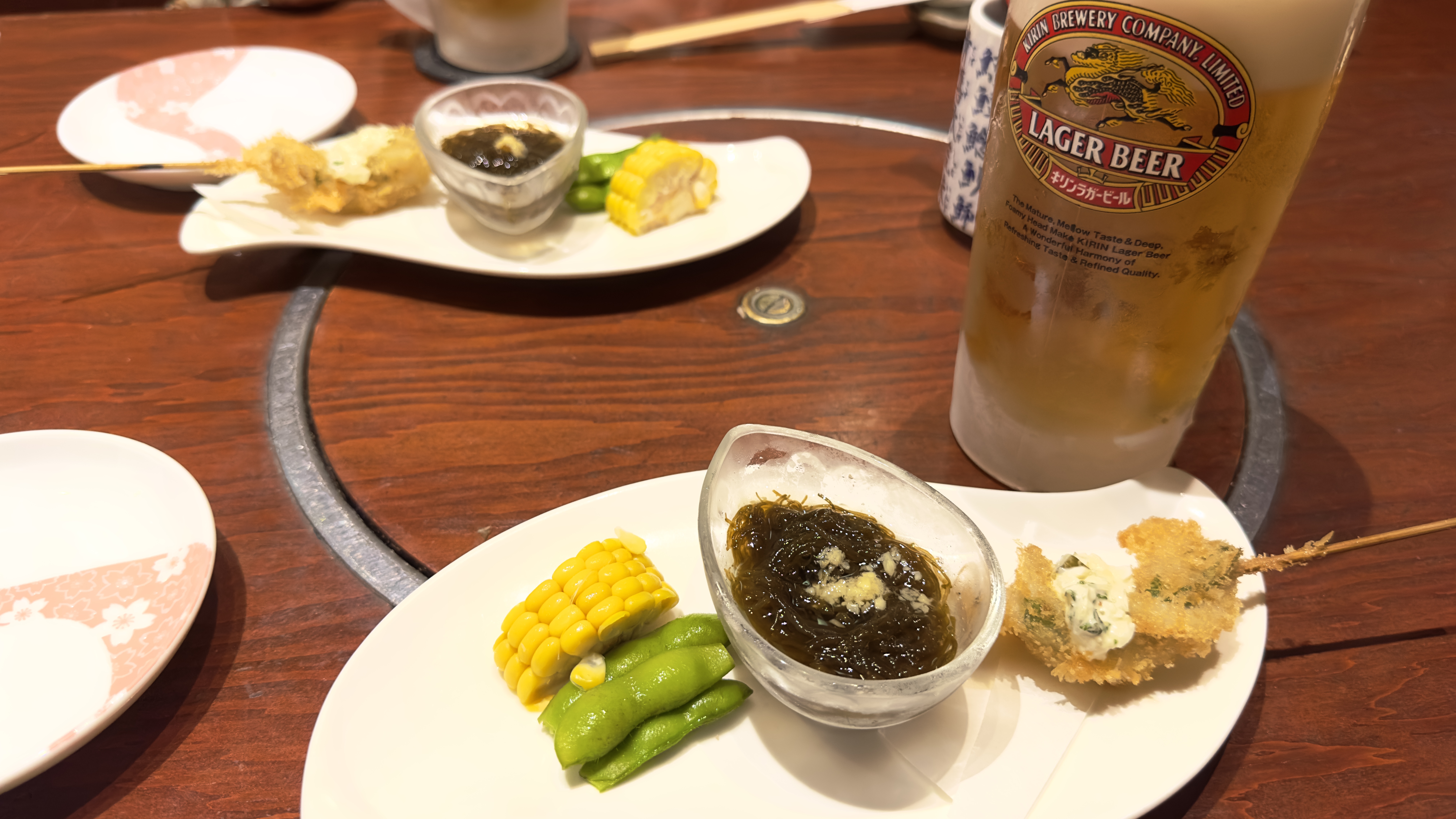 飯綱、まずは生ビール