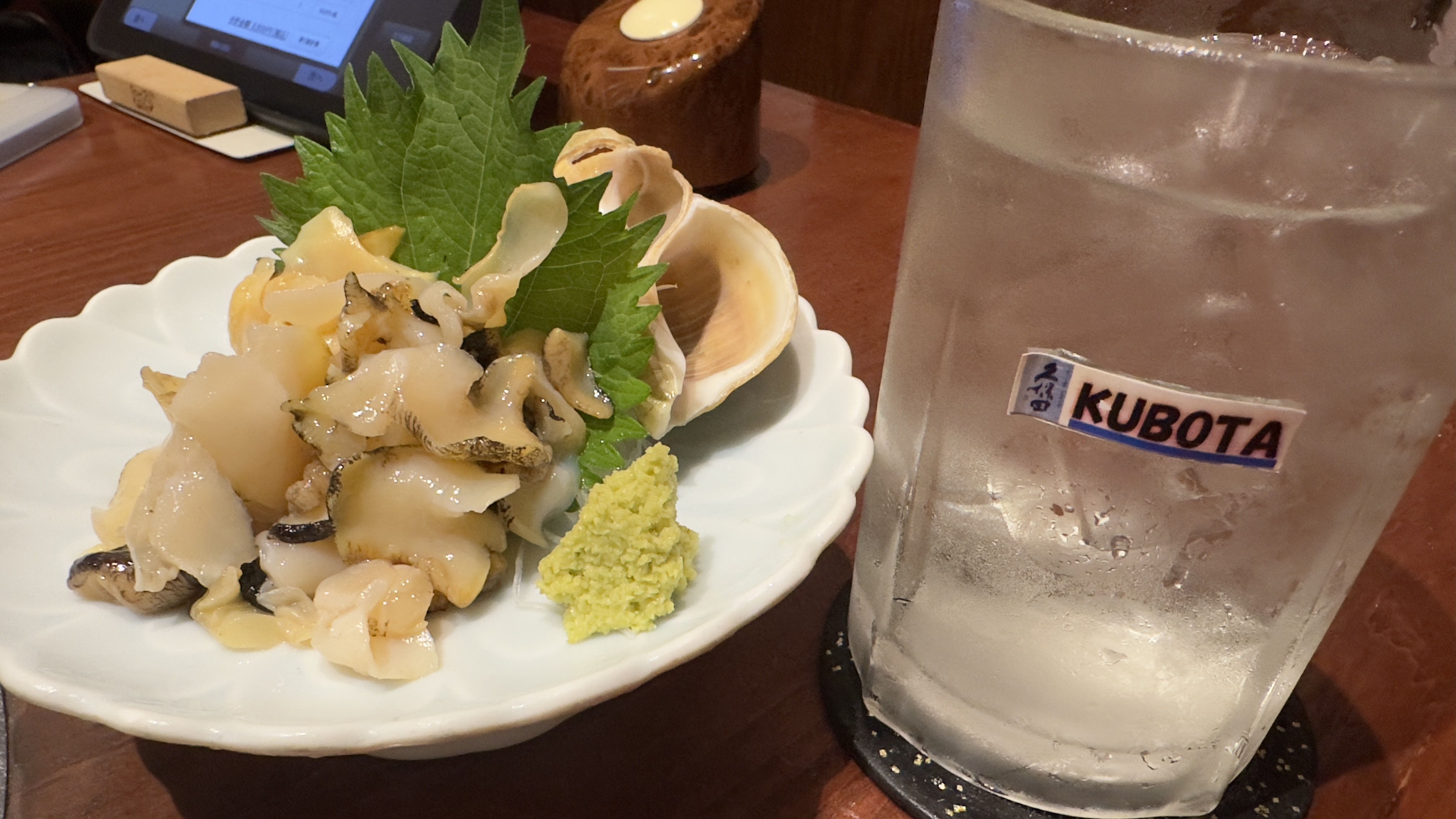 飯綱、つぶ貝
