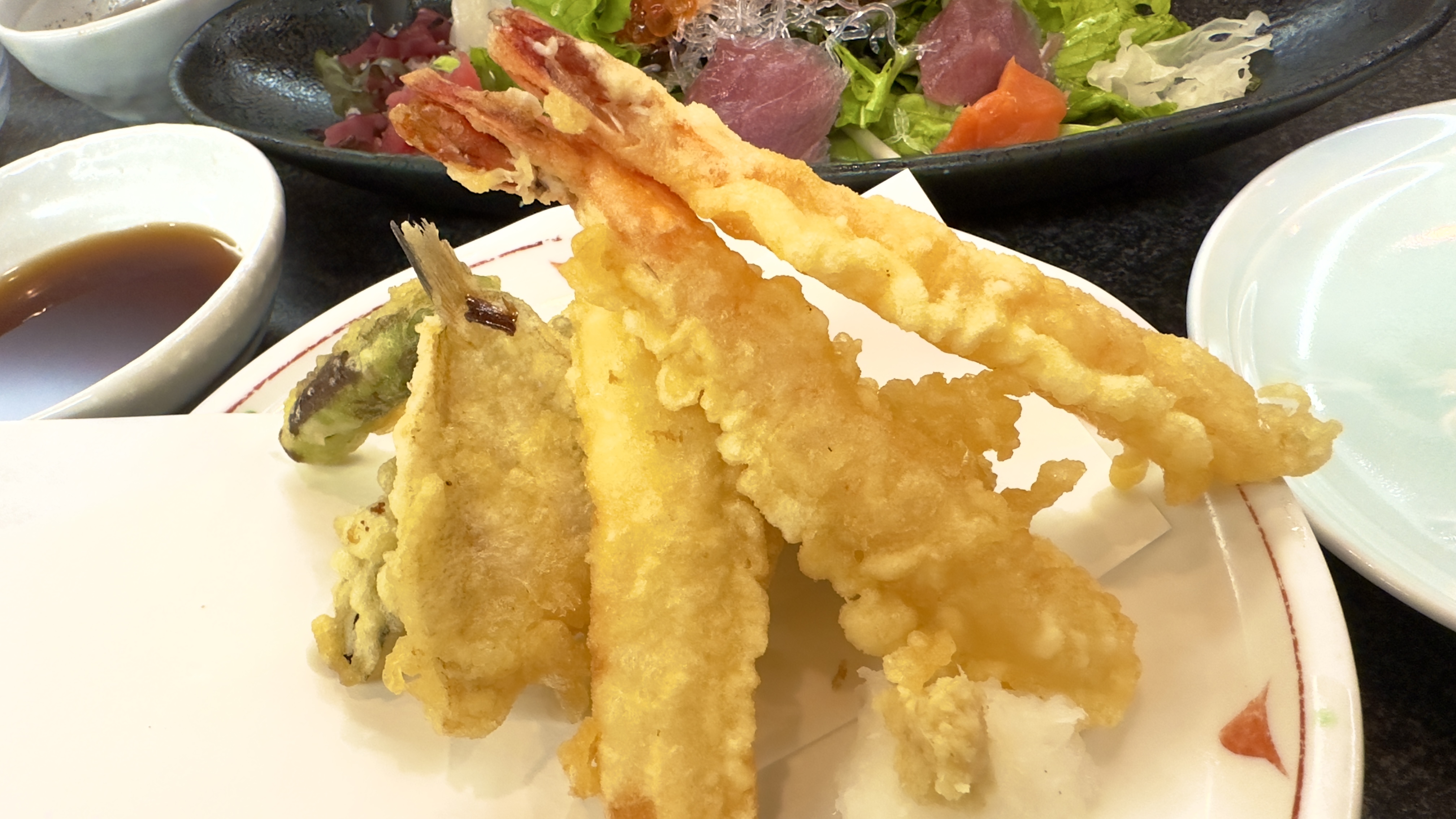 すしざんまい赤羽店 天ぷら盛り合わせ