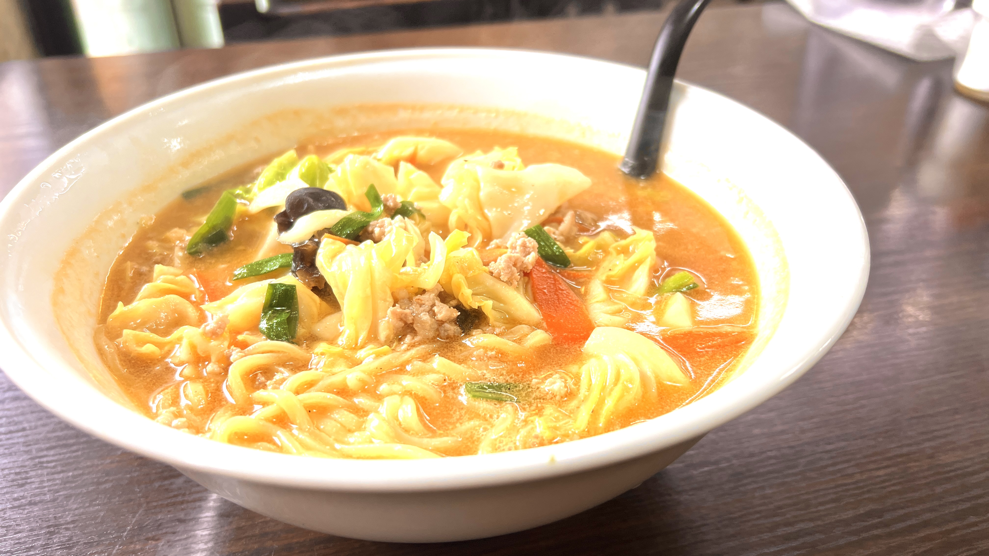 暫の味噌タンメン