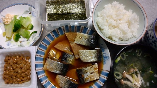 身欠きニシンと京都産タケノコの煮物画像