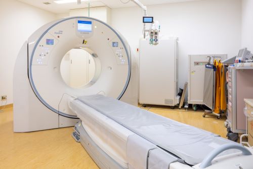 帝京大学病院、造影剤を使ったCT撮影