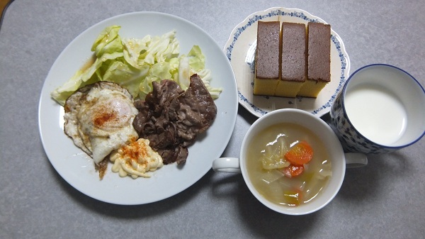 牛肉の生姜焼き